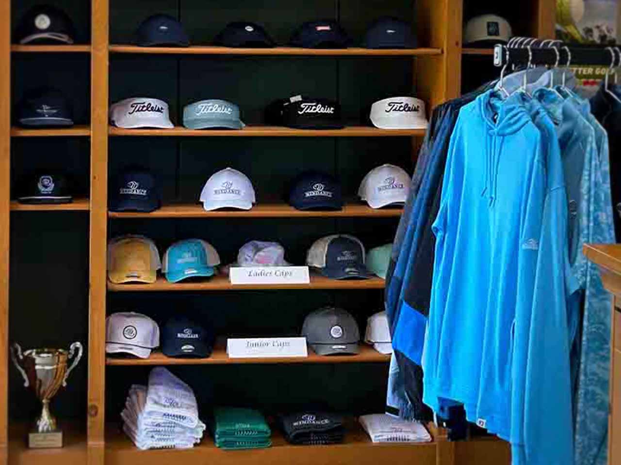 Pro shop headwear hats